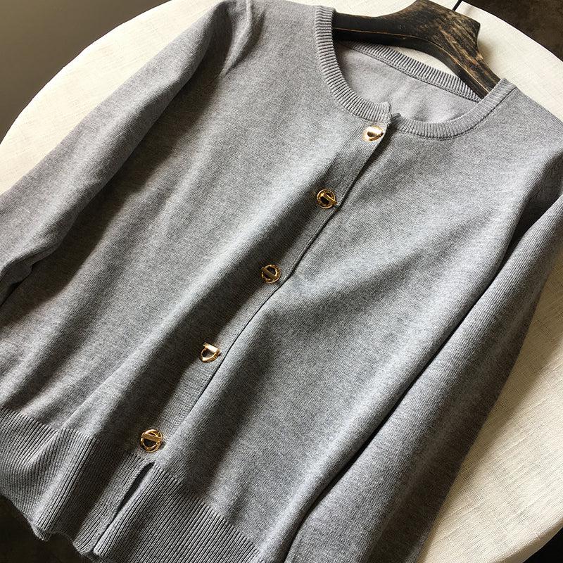 バックルボタンカーディガン 商品画像 4