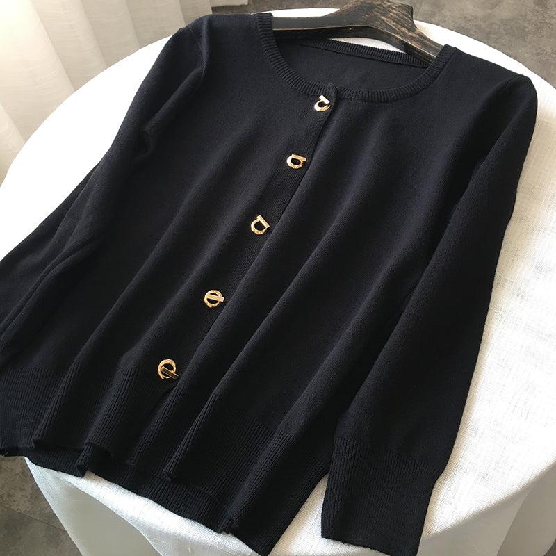 バックルボタンカーディガン 商品画像 3