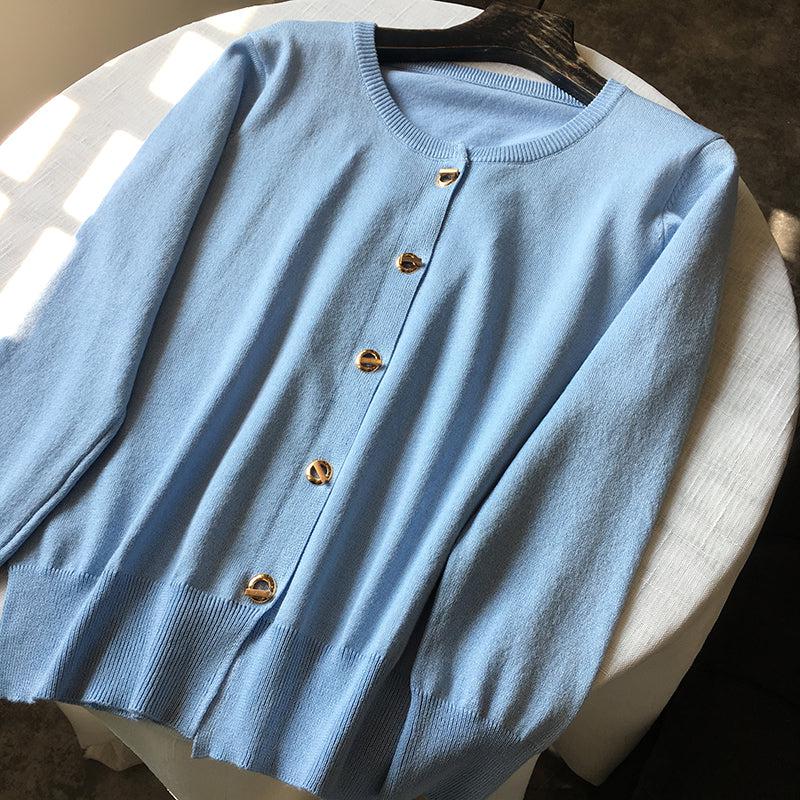 バックルボタンカーディガン 商品画像 5
